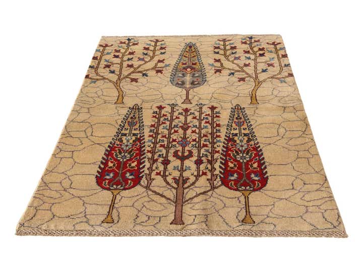 3' 2 x 5' Hand Knotted Kazak Rug