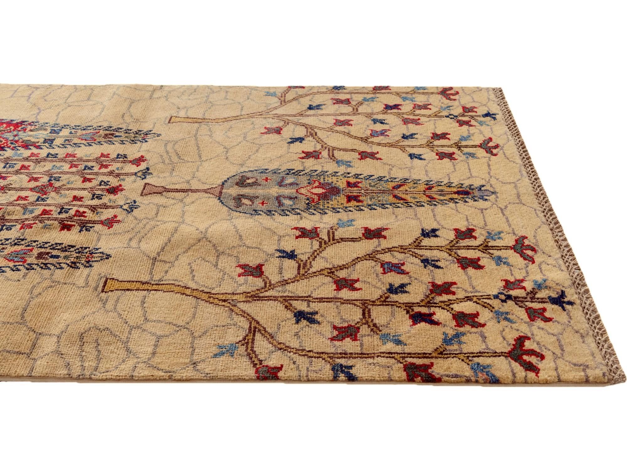 3' 2 x 5' Hand Knotted Kazak Rug