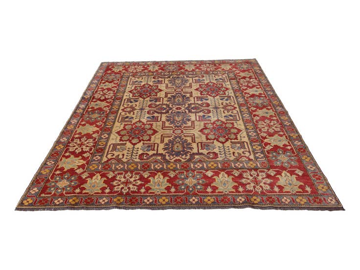 Detail image of 7' 6 x 10' Hand Knotted Kazak Rug