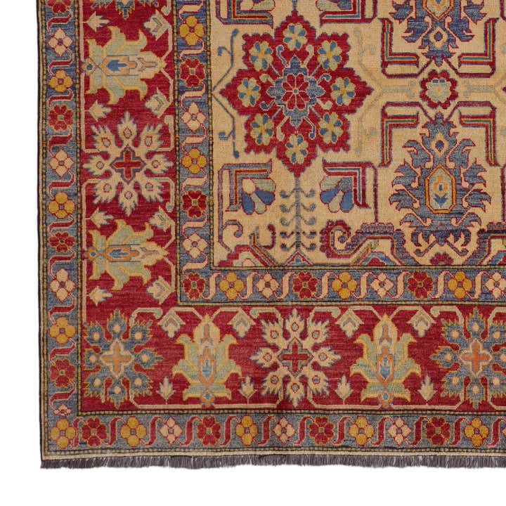 7' 6 x 10' Hand Knotted Kazak Rug