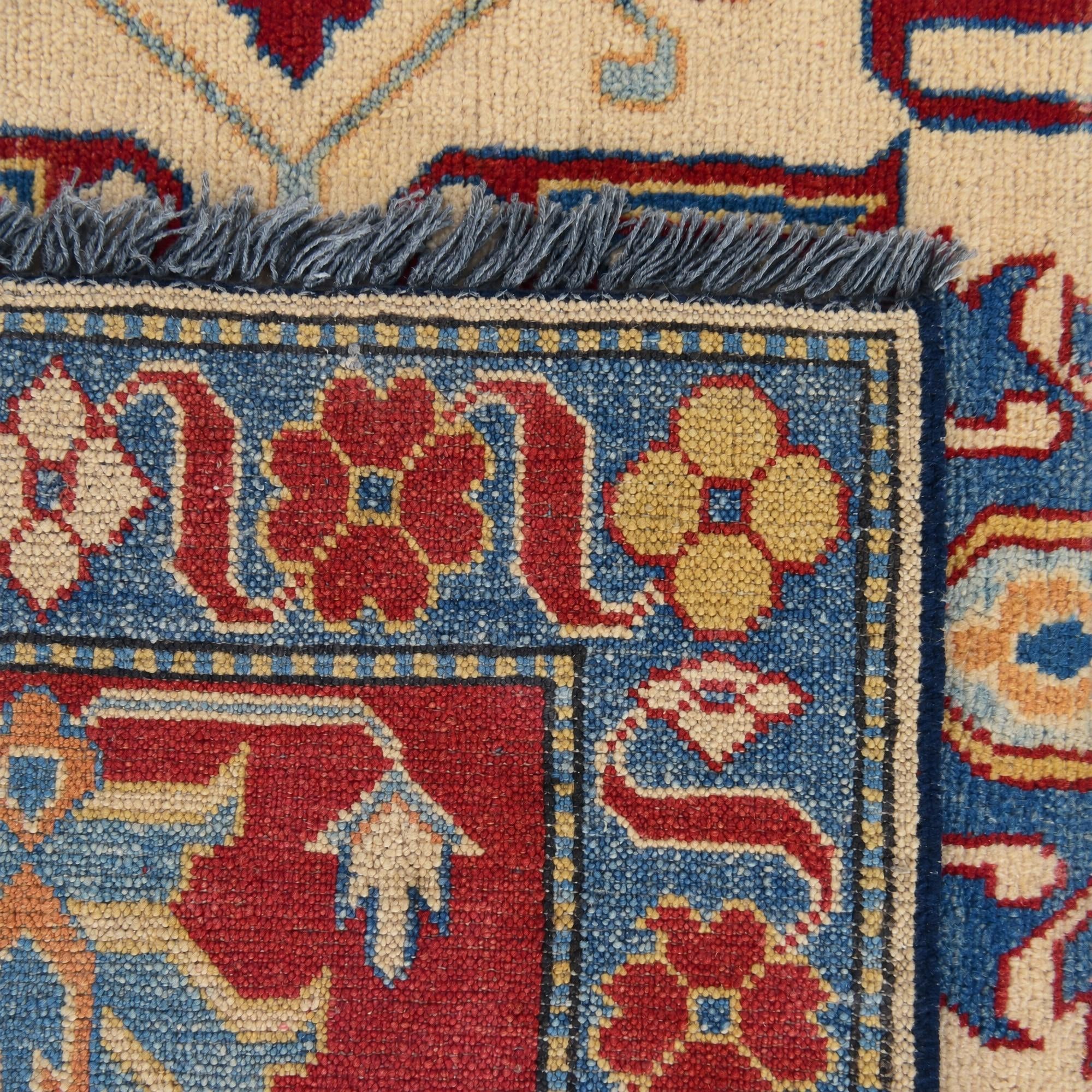 230cm x 305cm Hand Knotted Kazak Rug