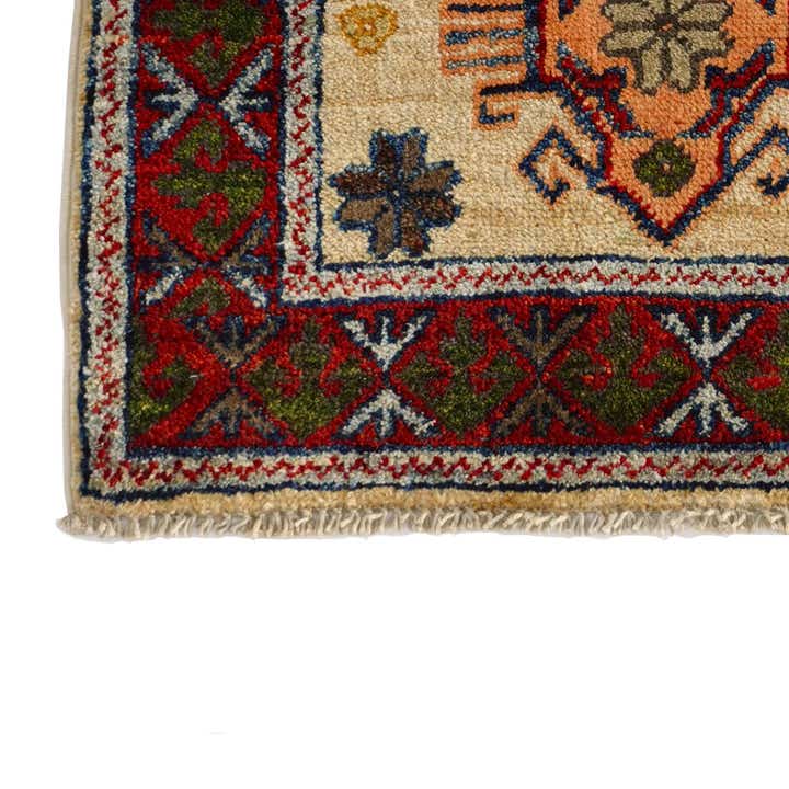 2' x 2' 10 Hand Knotted Kazak Rug