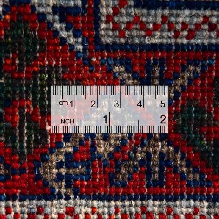Detail image of 2' x 2' 10 Hand Knotted Kazak Rug