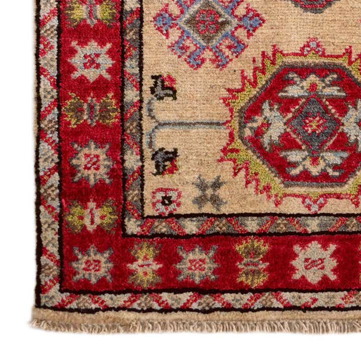 1' 11 x 2' 10 Hand Knotted Kazak Rug
