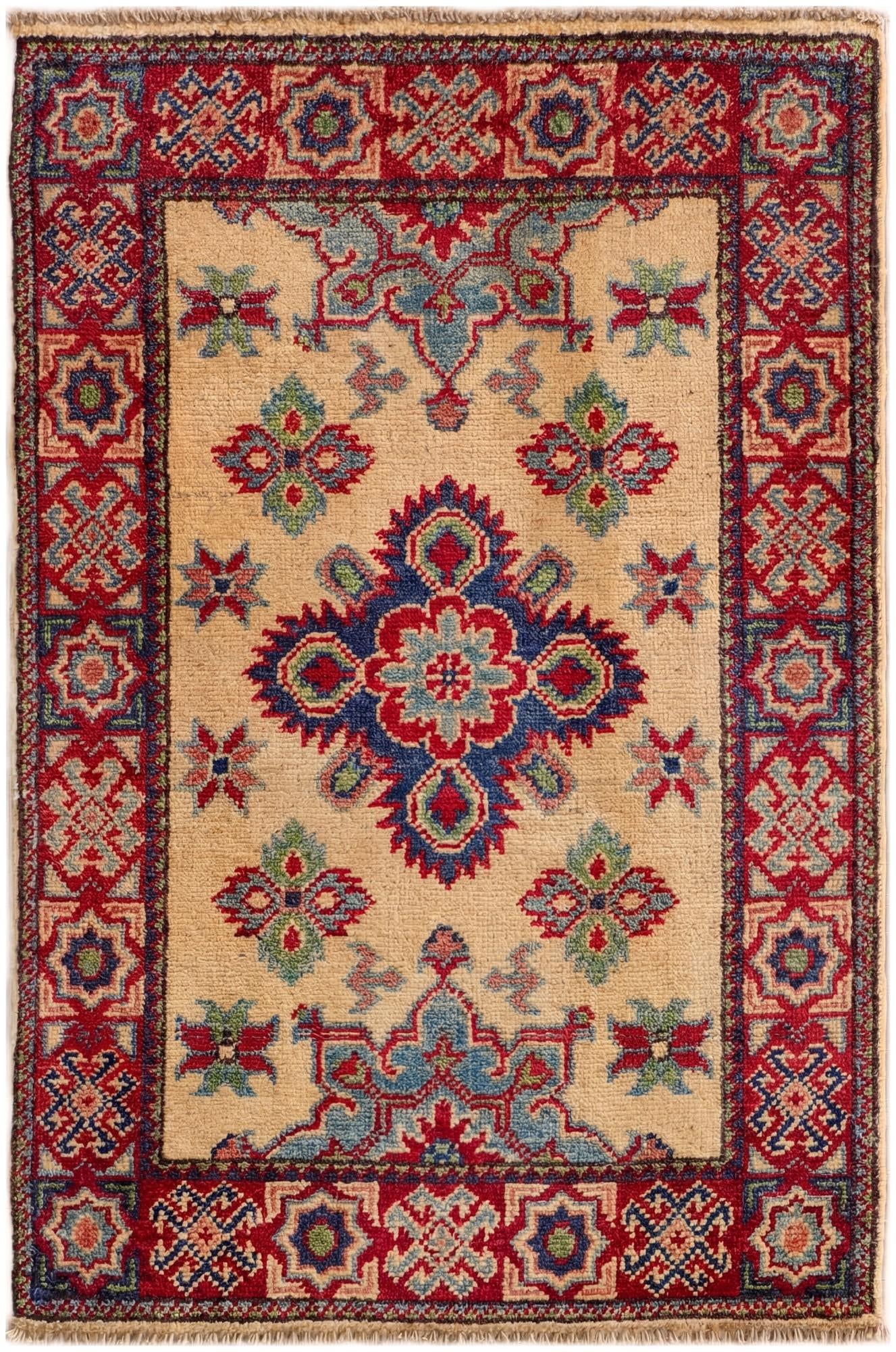 2' 1 x 3' 1 Hand Knotted Kazak Rug