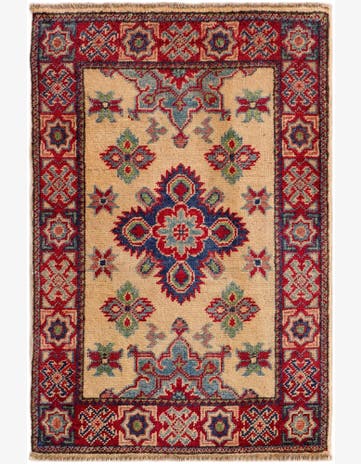 2' 1 x 3' 1 Hand Knotted Kazak Rug