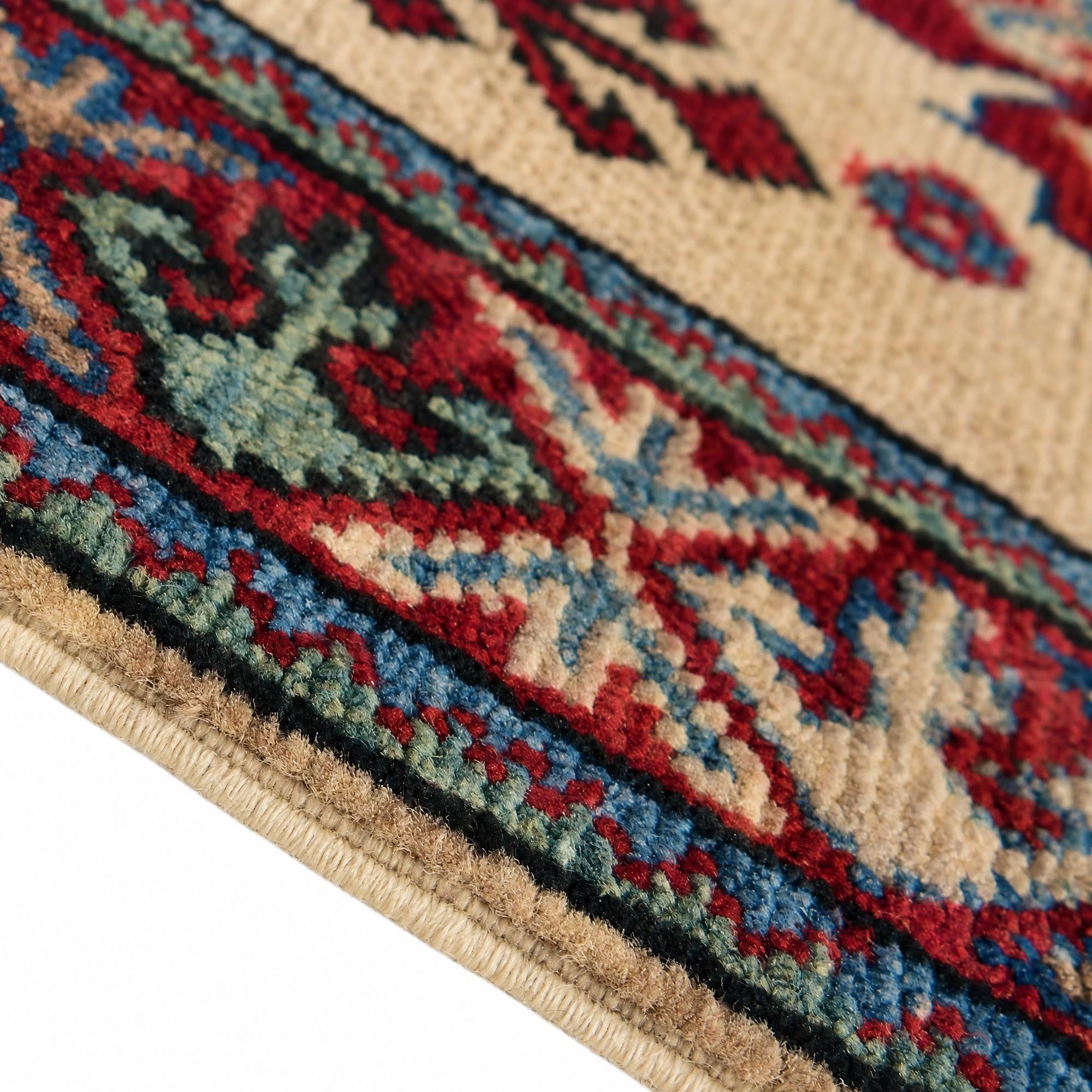 Detail image 8 of 12: 1' 11 x 3' 3 Hand Knotted Kazak Rug