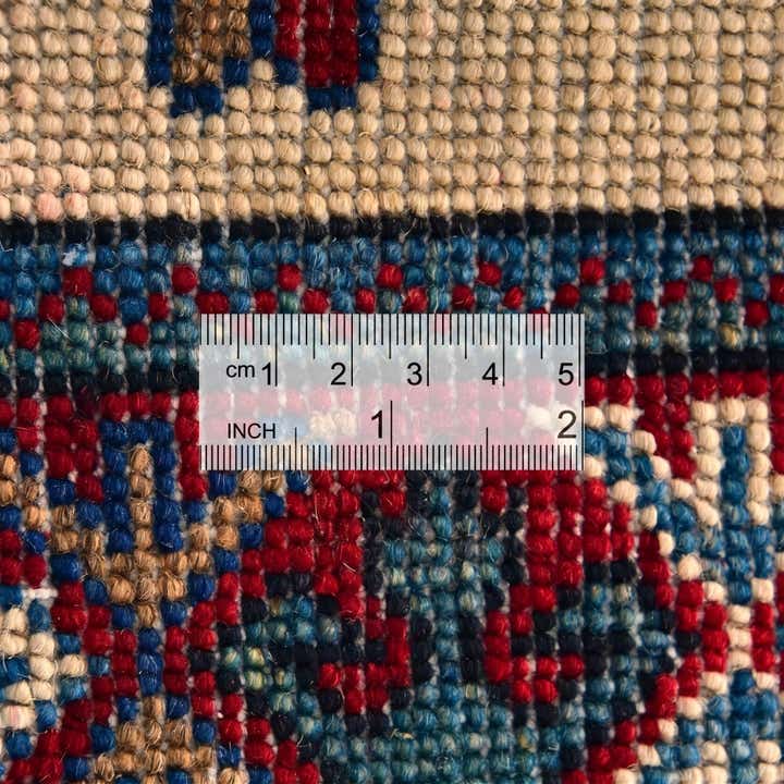 1' 11 x 3' 3 Hand Knotted Kazak Rug