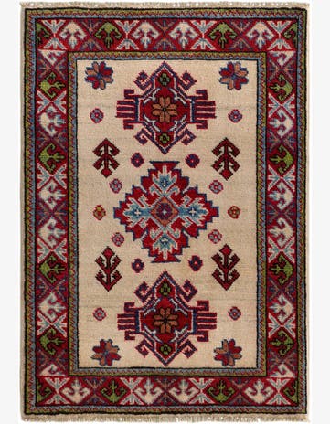 2' 2 x 3' Hand Knotted Kazak Rug