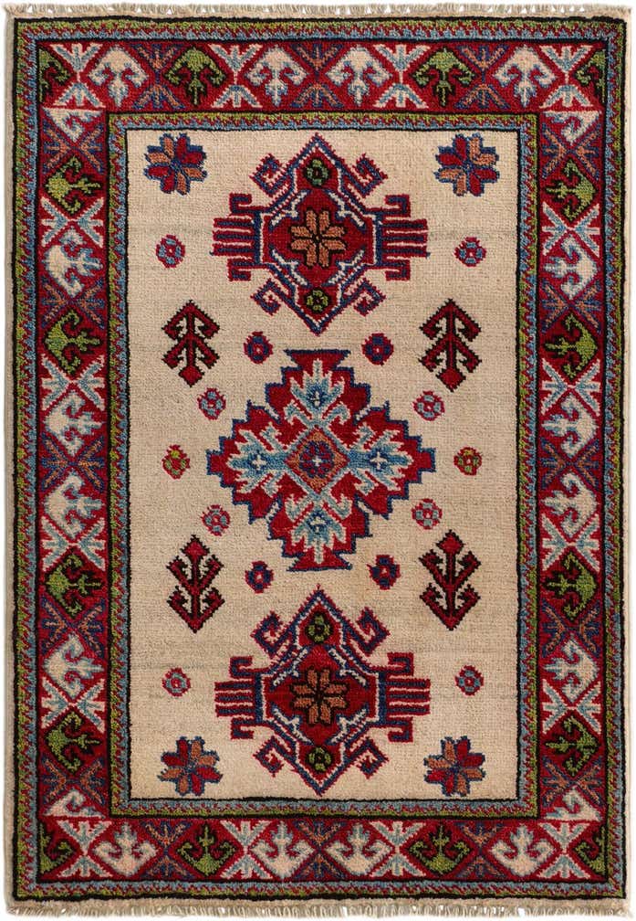 2' 2 x 3' Hand Knotted Kazak Rug
