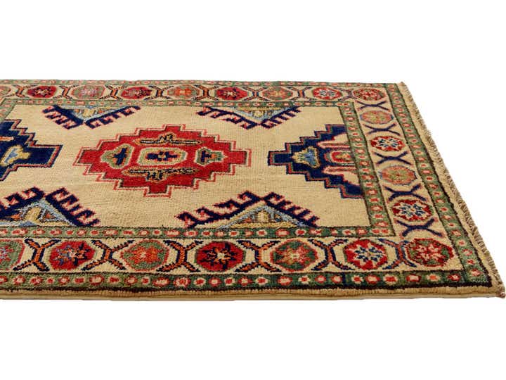 2' x 2' 9 Hand Knotted Kazak Rug