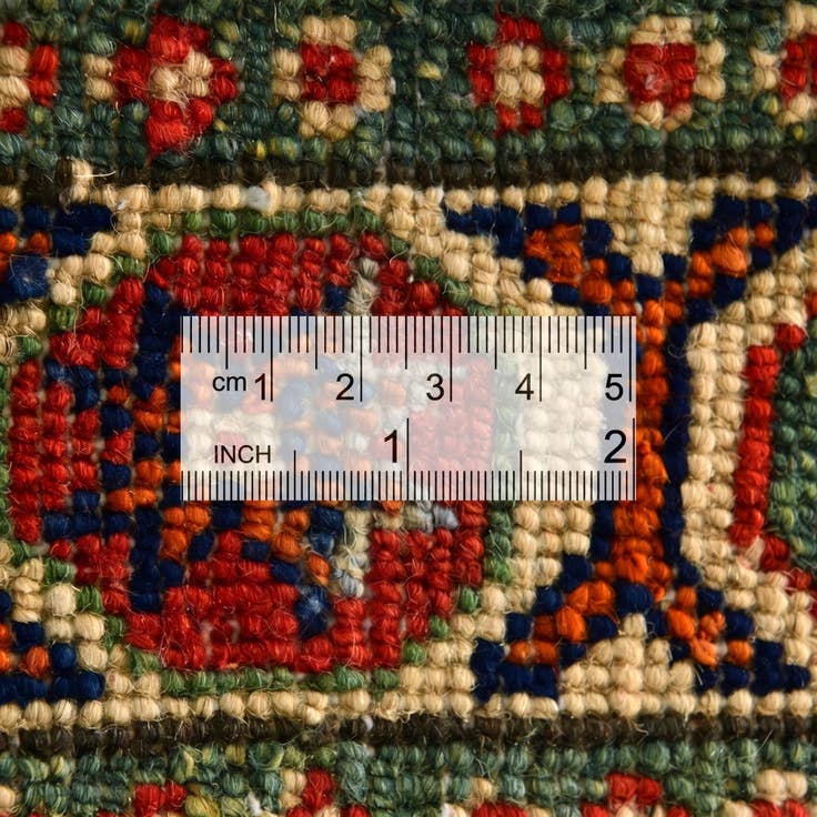 Detail image of 2' x 2' 9 Hand Knotted Kazak Rug