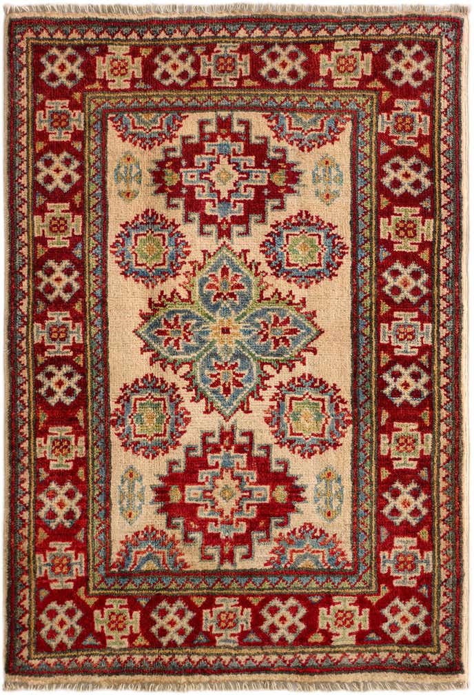 2' 2 x 3' Hand Knotted Kazak Rug