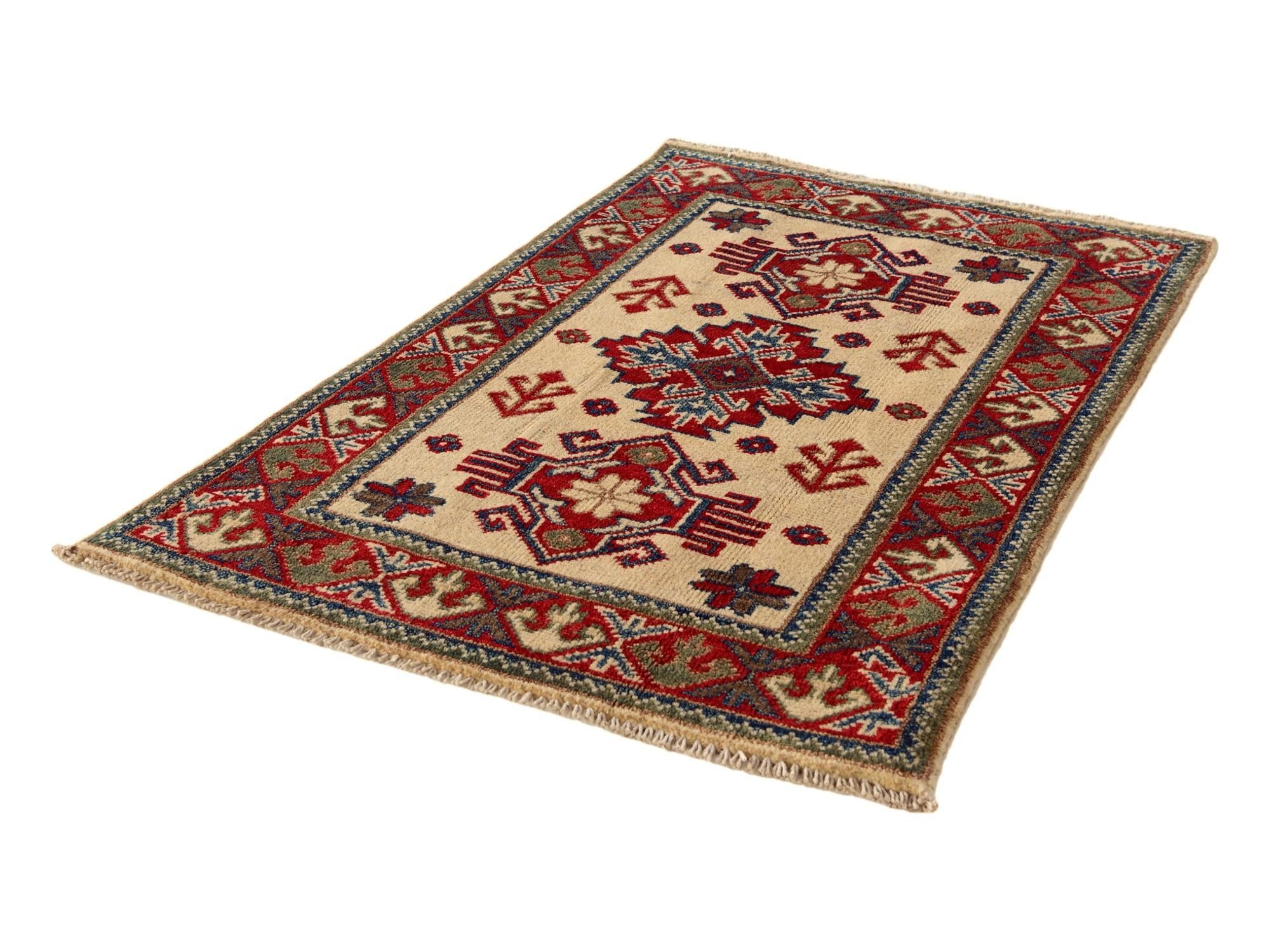 2' x 3' Hand Knotted Kazak Rug