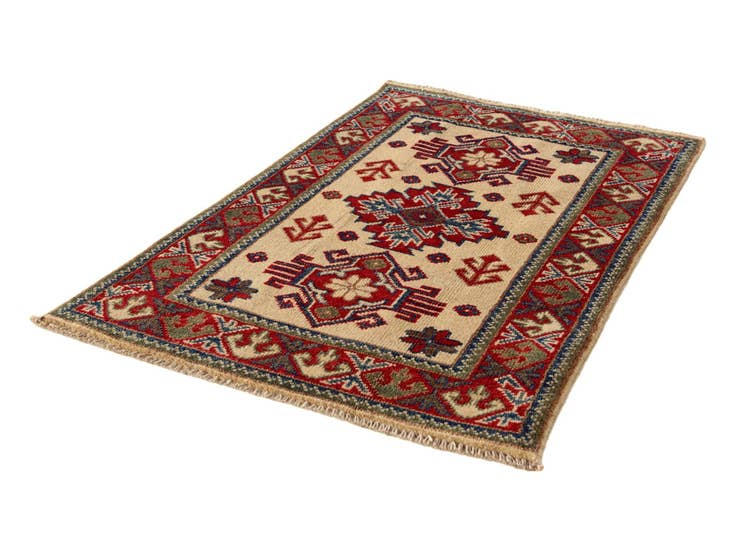 Detail image of 2' x 3' Hand Knotted Kazak Rug