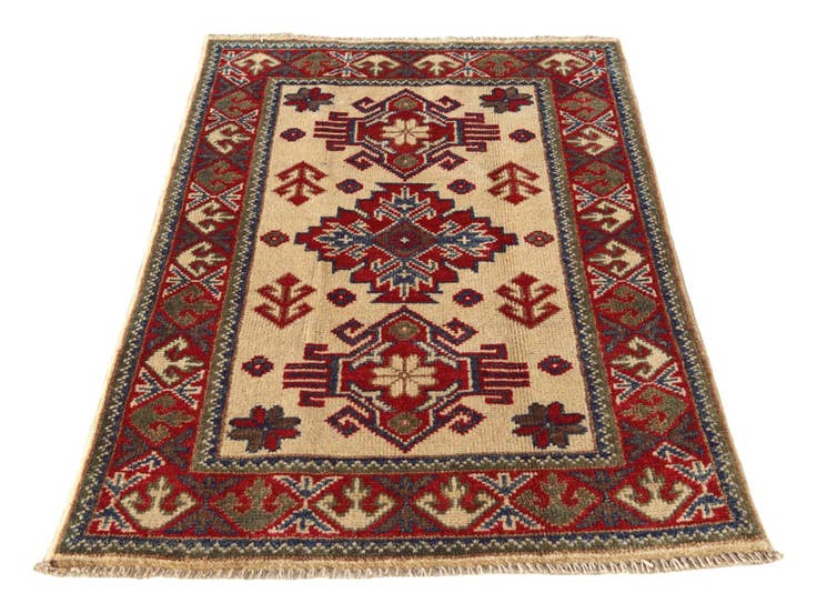 Detail image of 2' x 3' Hand Knotted Kazak Rug