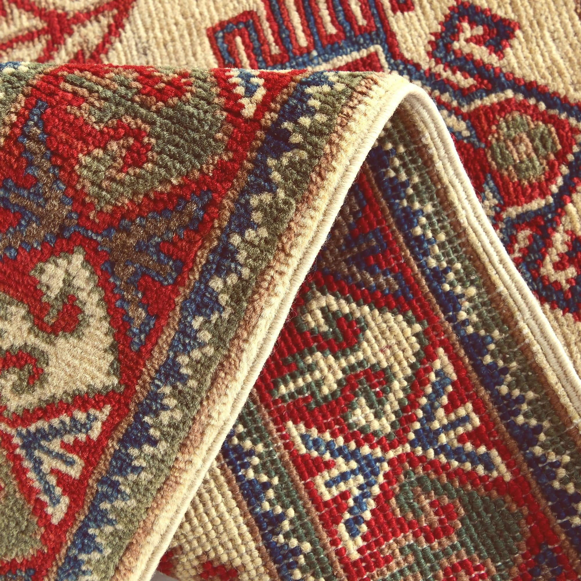 2' x 3' Hand Knotted Kazak Rug