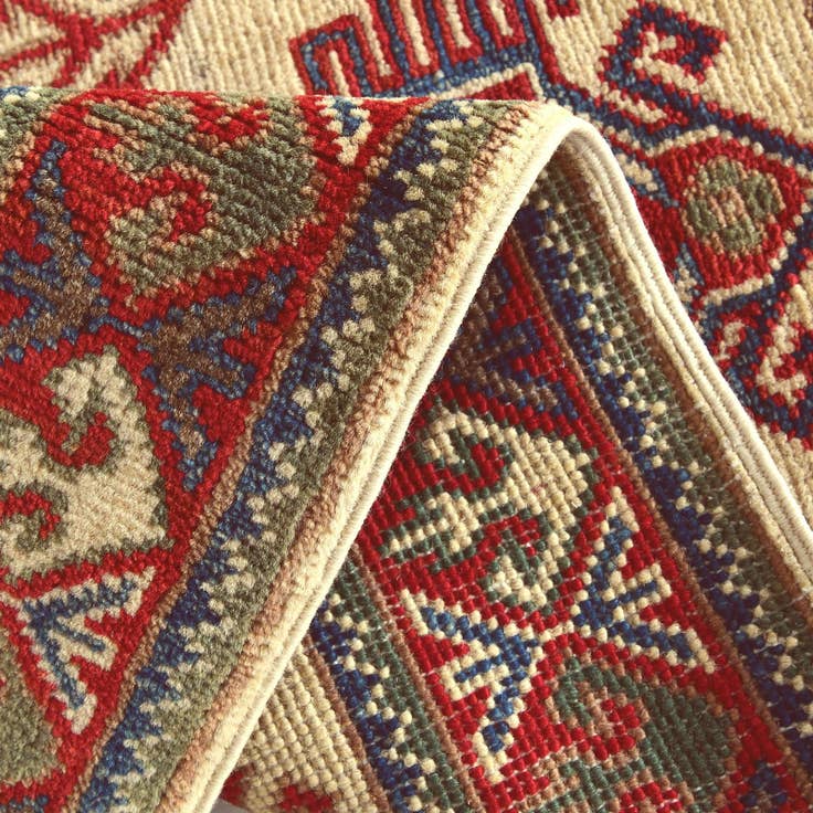 Detail image of 2' x 3' Hand Knotted Kazak Rug