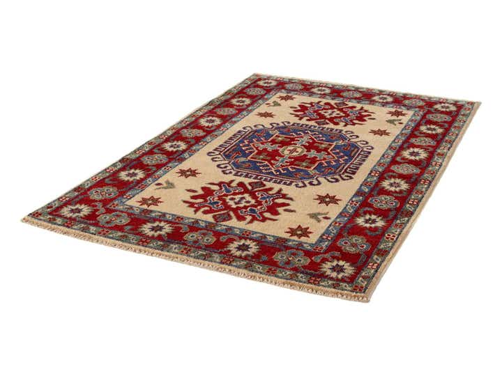 2' 8 x 4' 1 Hand Knotted Kazak Rug