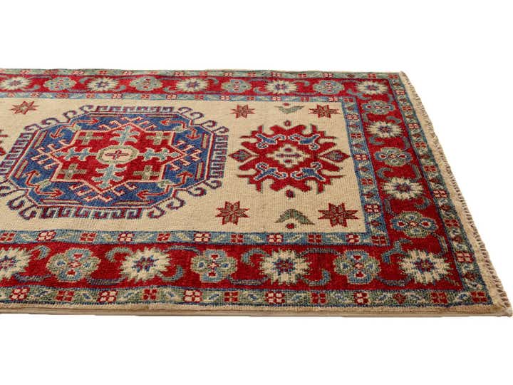 2' 8 x 4' 1 Hand Knotted Kazak Rug
