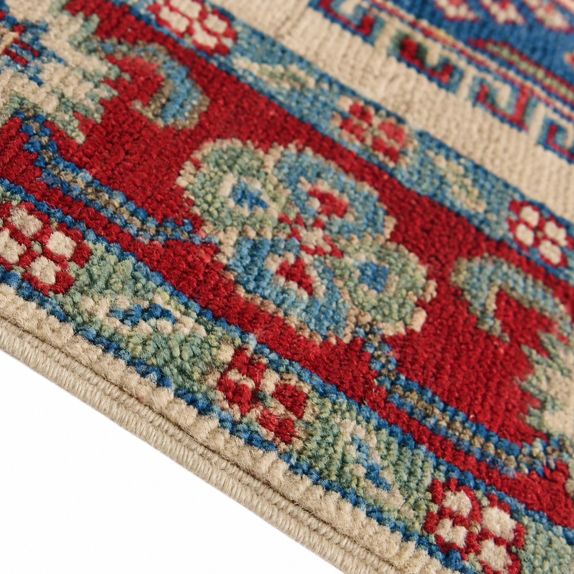 Detail image 8 of 12: 2' 8 x 4' 1 Hand Knotted Kazak Rug