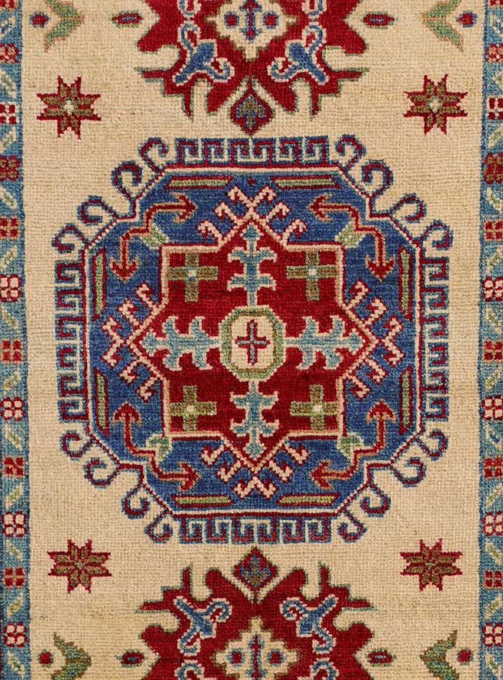 2' 8 x 4' 1 Hand Knotted Kazak Rug