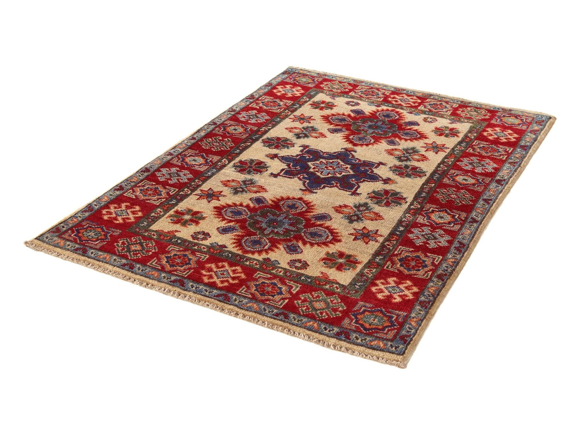 2' 8 x 4' Hand Knotted Kazak Rug