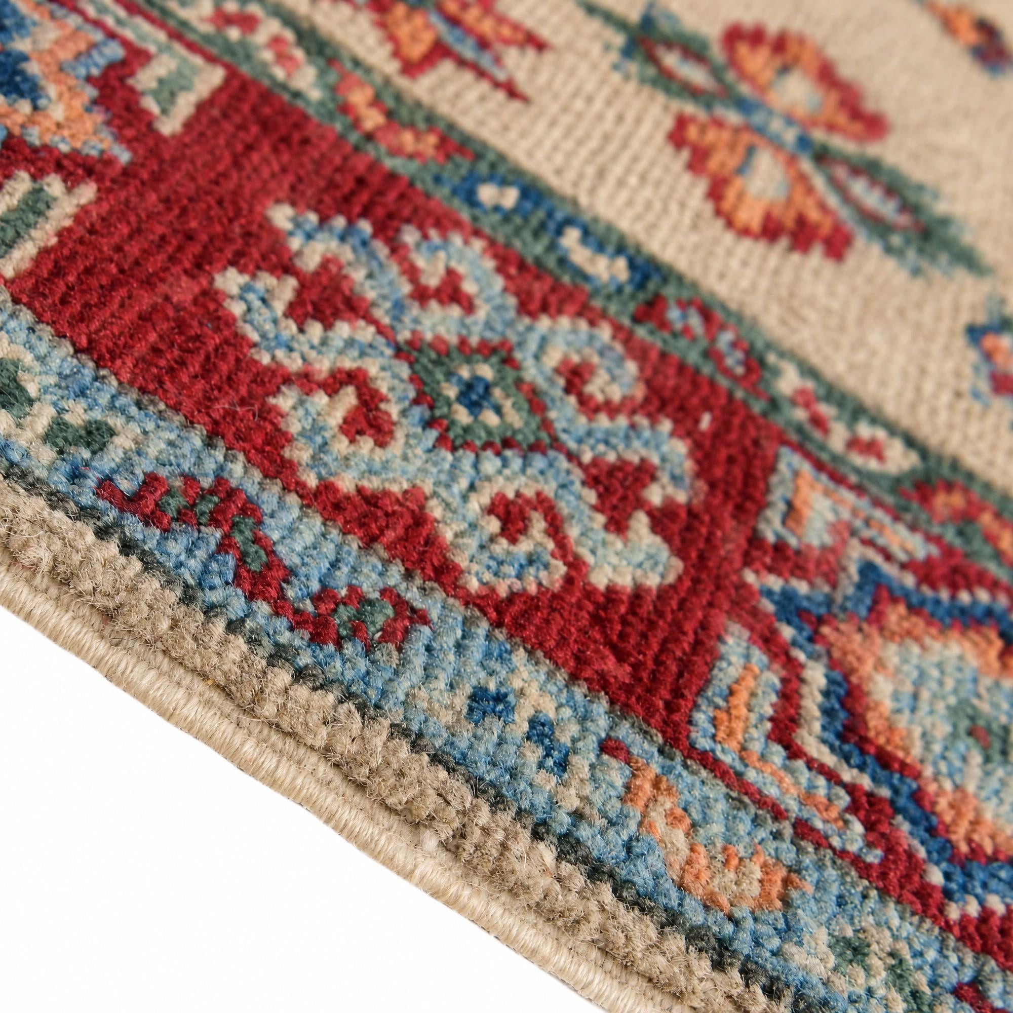 80cm x 120cm Hand Knotted Kazak Rug