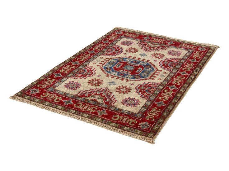 Detail image of 2' x 2' 11 Hand Knotted Kazak Rug