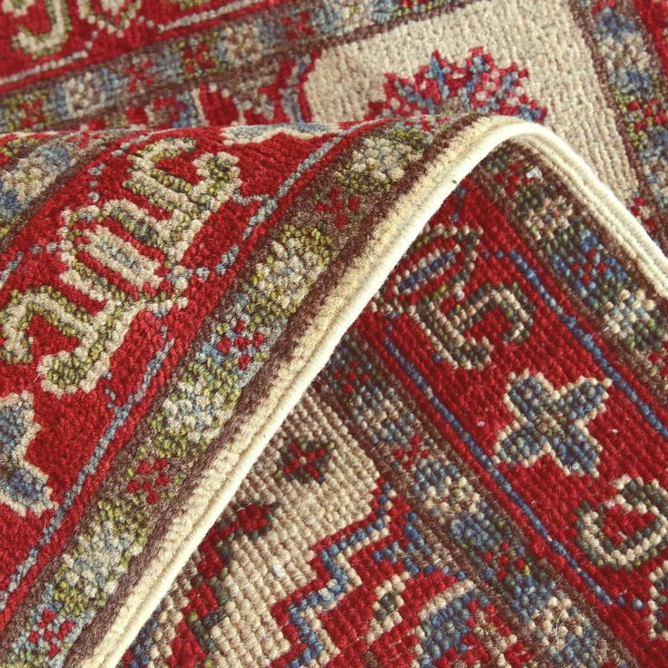 Detail image of 2' x 2' 11 Hand Knotted Kazak Rug