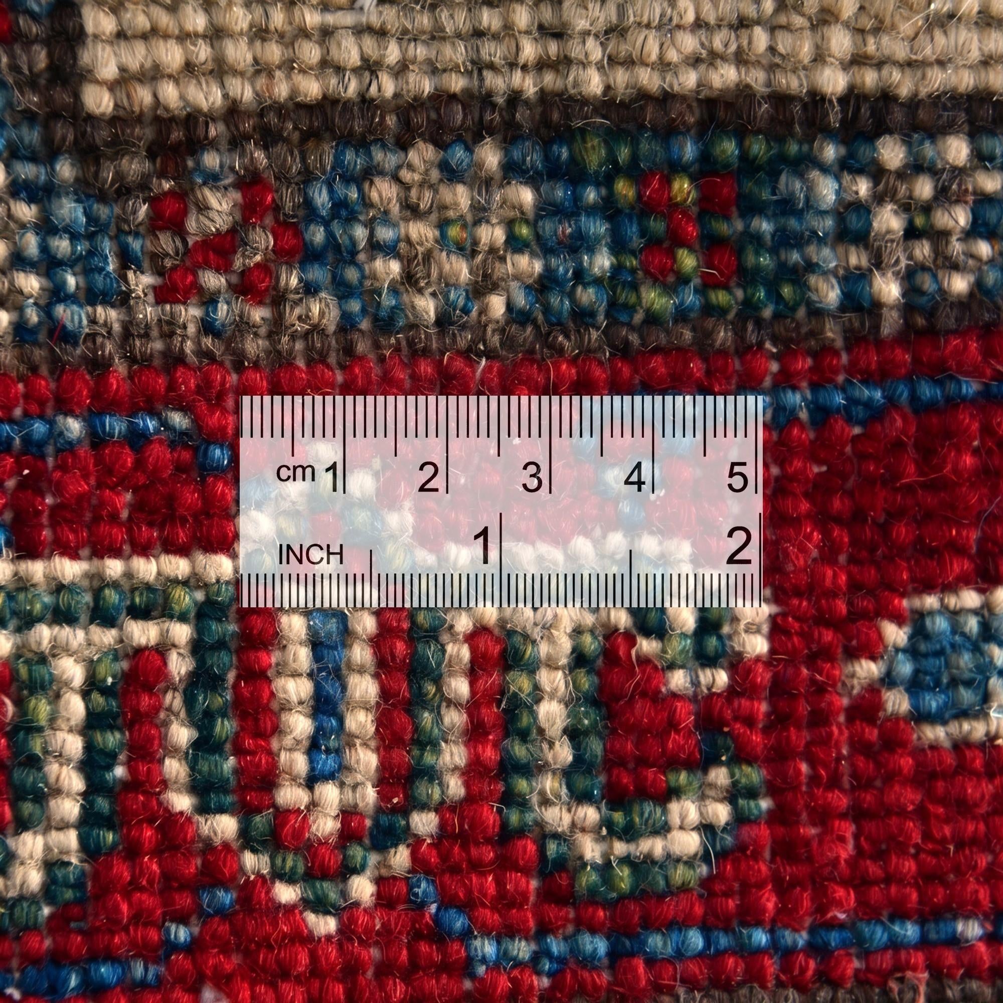2' x 2' 11 Hand Knotted Kazak Rug