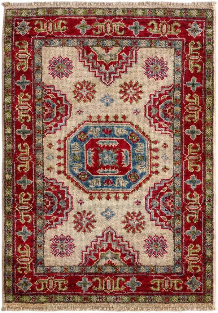 2' x 2' 11 Hand Knotted Kazak Rug