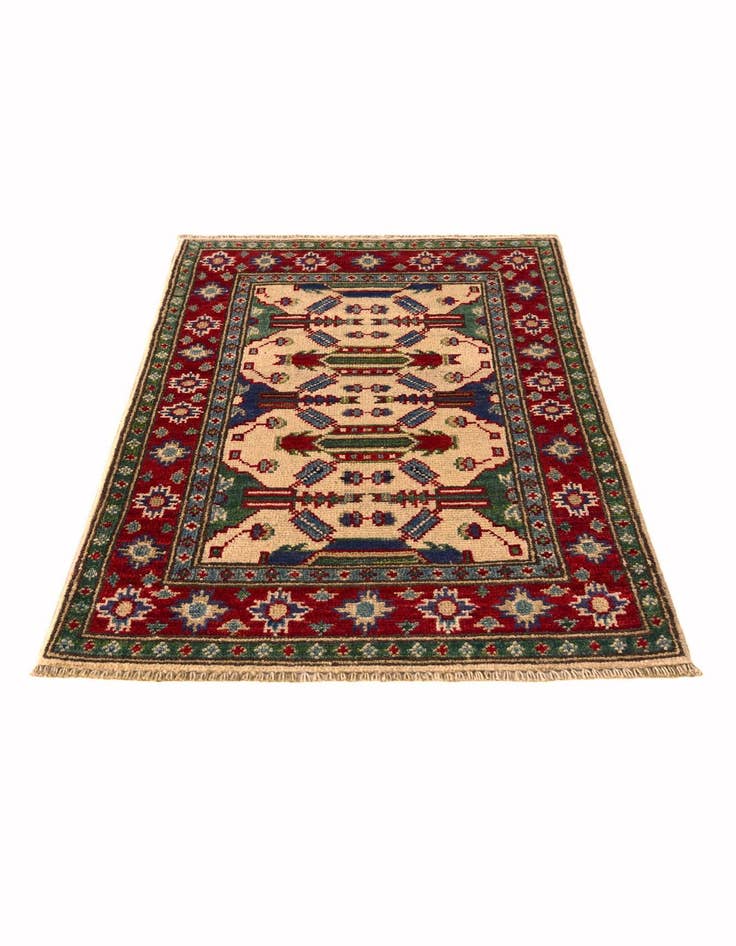 Detail image of 2' x 3' 3 Hand Knotted Kazak Rug