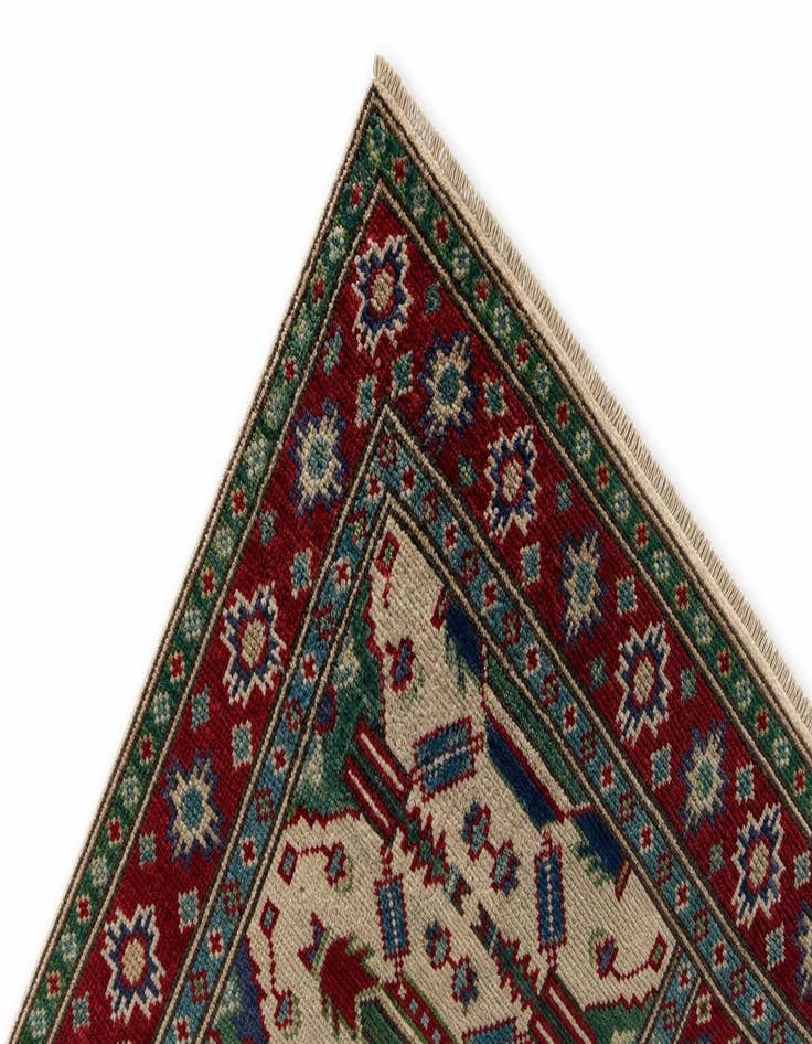 Detail image of 2' x 3' 3 Hand Knotted Kazak Rug