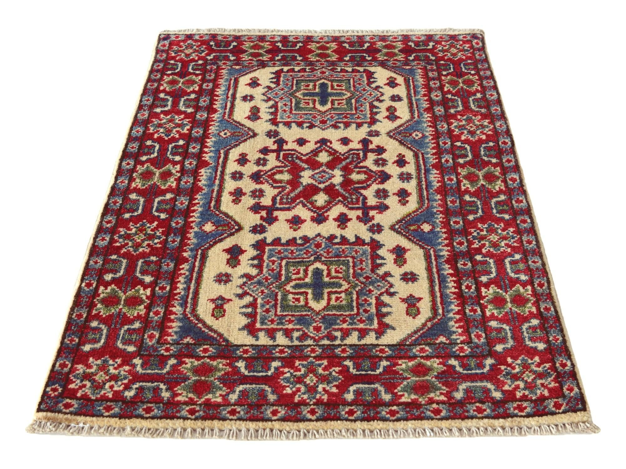 2' 1 x 3' 1 Hand Knotted Kazak Rug