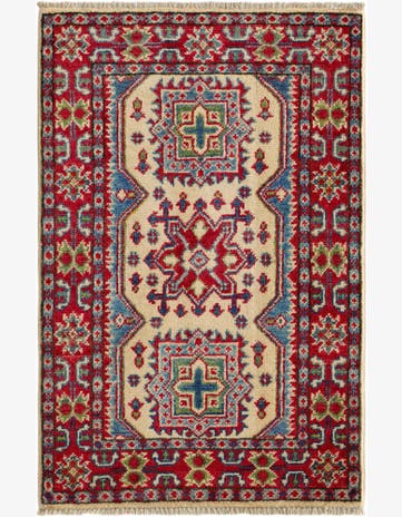 2' 1 x 3' 1 Hand Knotted Kazak Rug