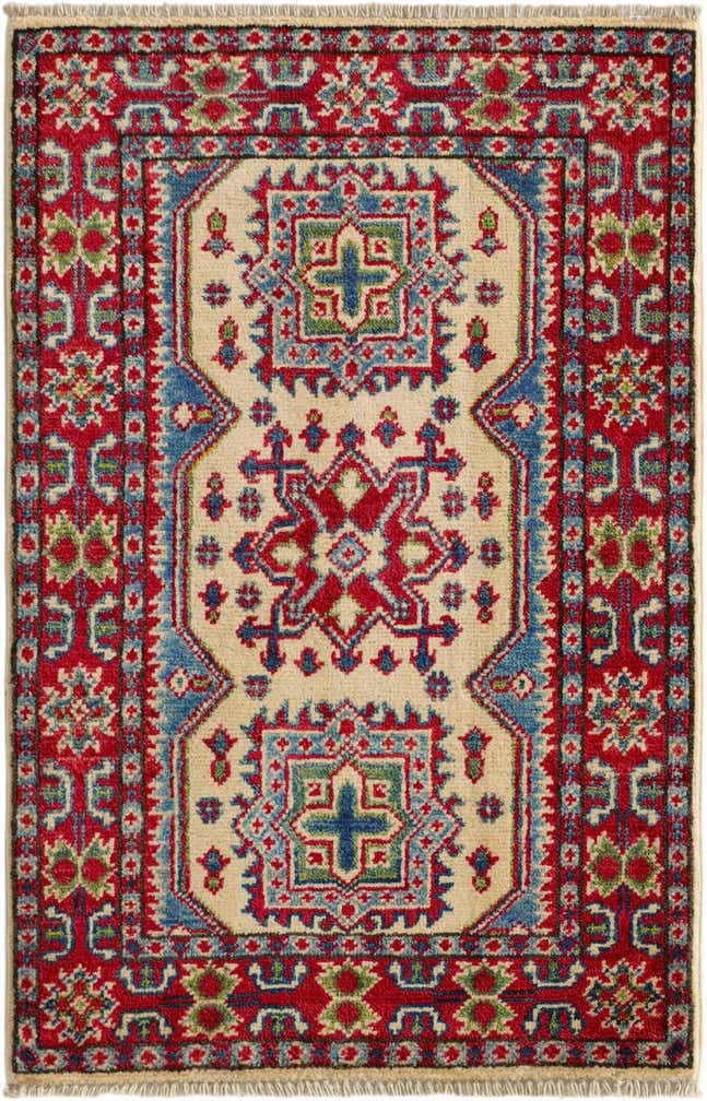 2' 1 x 3' 1 Hand Knotted Kazak Rug