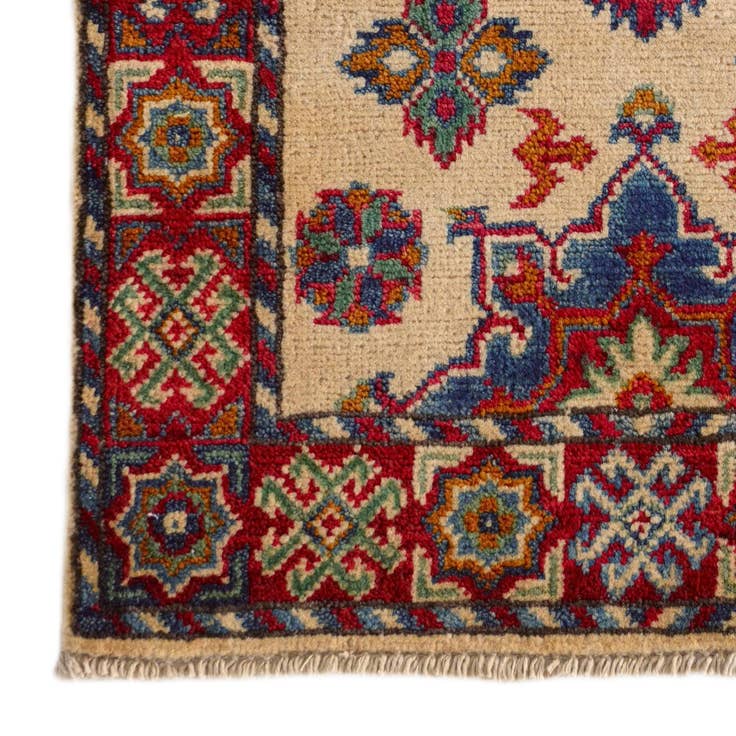 Detail image of 2' x 3' 1 Hand Knotted Kazak Rug