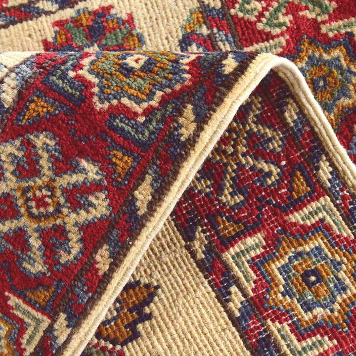 2' x 3' 1 Hand Knotted Kazak Rug