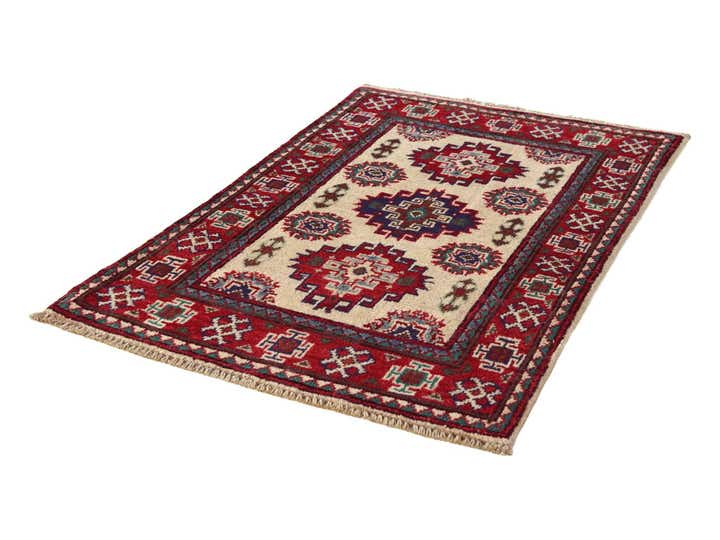 2' x 3' 1 Hand Knotted Kazak Rug