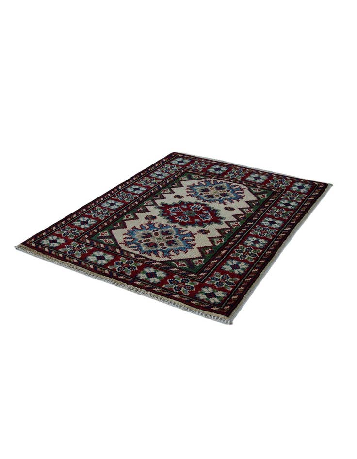 Detail image of 2' 2 x 3' Hand Knotted Kazak Rug