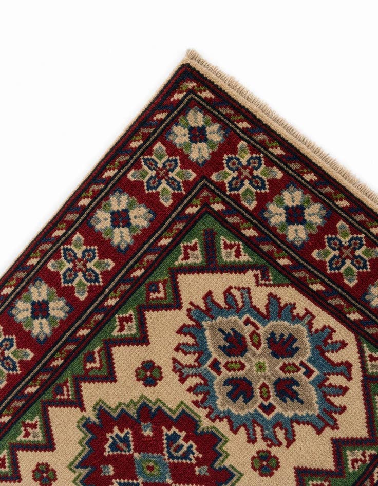 Detail image of 2' 2 x 3' Hand Knotted Kazak Rug