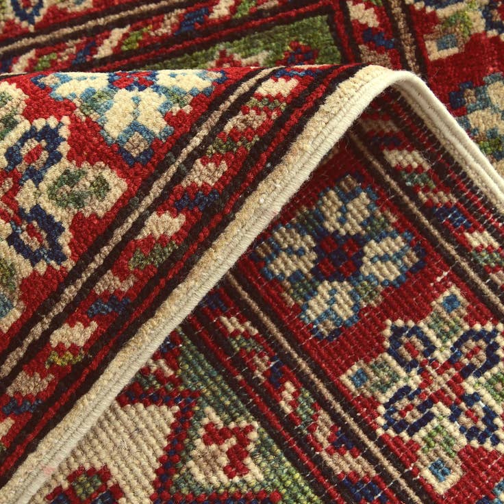 Detail image of 2' 2 x 3' Hand Knotted Kazak Rug