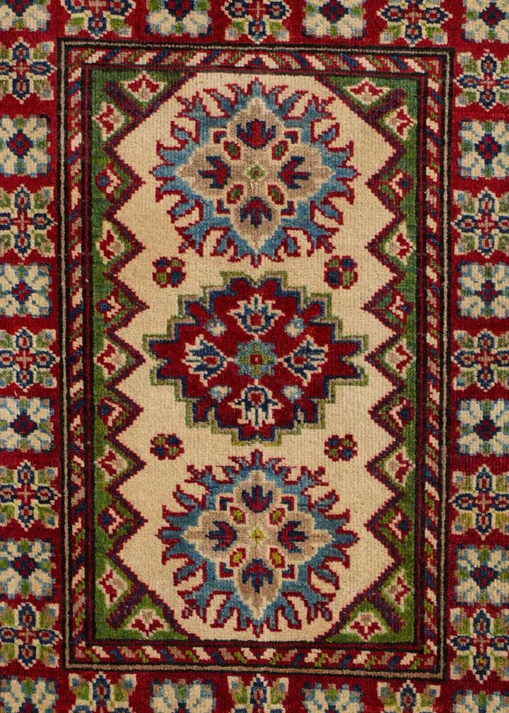 2' 2 x 3' Hand Knotted Kazak Rug