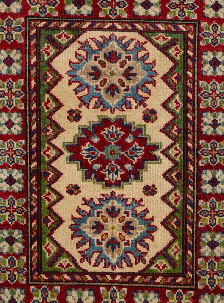 2' 2 x 3' Hand Knotted Kazak Rug