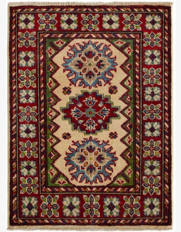 2' 2 x 3' Hand Knotted Kazak Rug