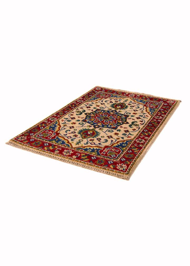 2' 1 x 3' Hand Knotted Kazak Rug