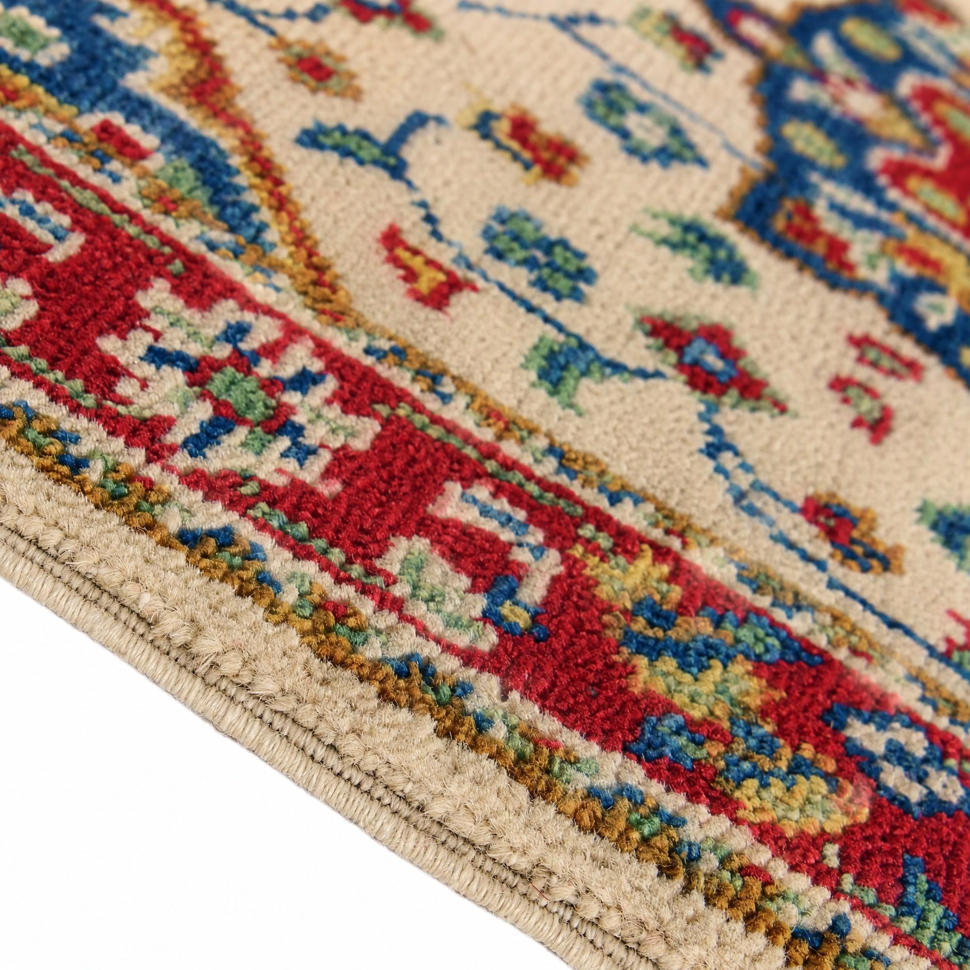 65cm x 90cm Hand Knotted Kazak Rug