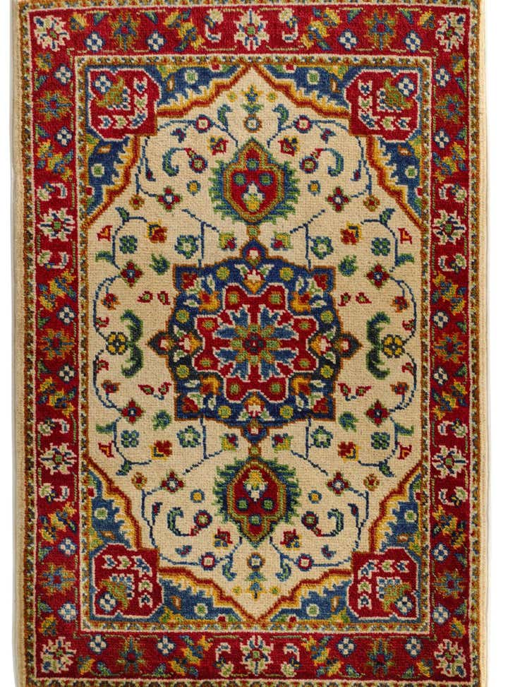 2' 1 x 3' Hand Knotted Kazak Rug
