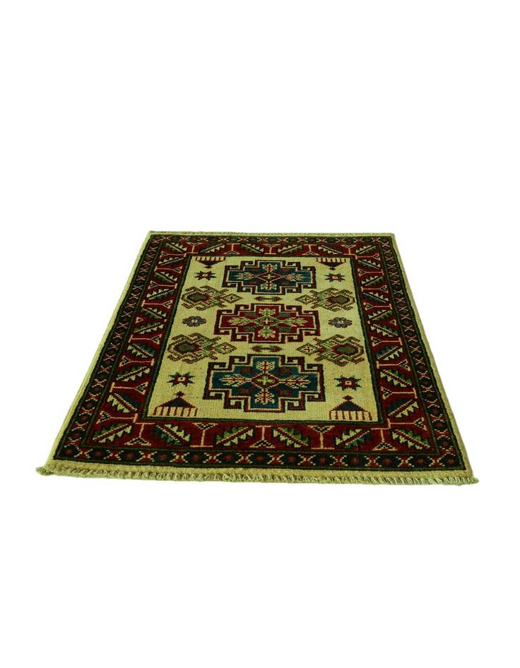 Detail image of 2' x 3' Hand Knotted Kazak Rug